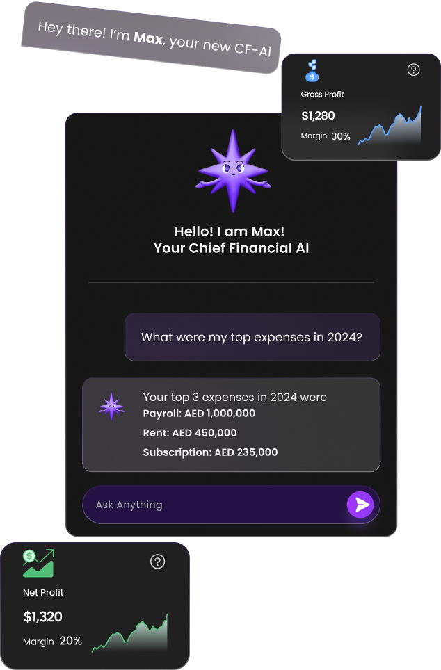 Financial analytics for business growth with easy-to-understand insights and financial intelligence.